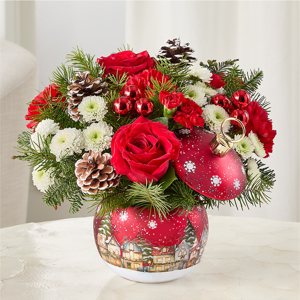 Christmas Carols Ornament –  Portage Florals, Portage PA
