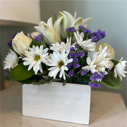 Beyond Blue Box Bouquet –  Portage Florals, Portage PA