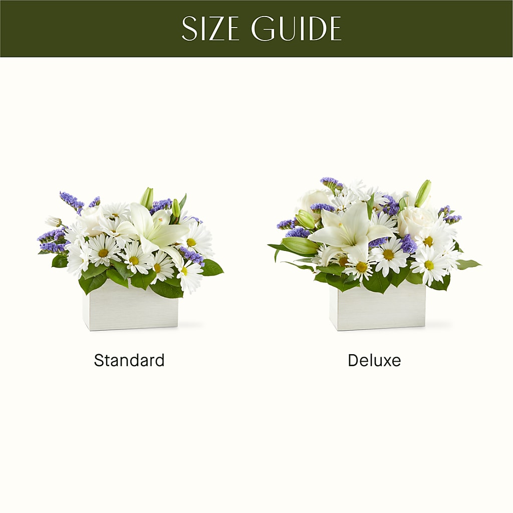 Beyond Blue Box Bouquet –  Portage Florals, Portage PA