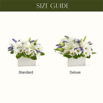 Beyond Blue Box Bouquet –  Portage Florals, Portage PA