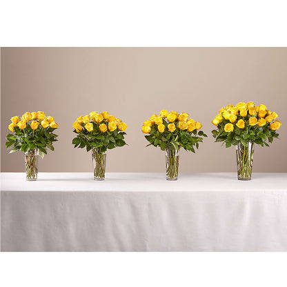 Long Stem Yellow Rose Bouquet –  Portage Florals, Portage PA