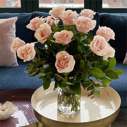 Long Stem Pink Rose Bouquet –  Portage Florals, Portage PA