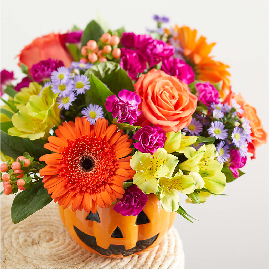 Tricks & Treats Pumpkin –  Portage Florals, Portage PA