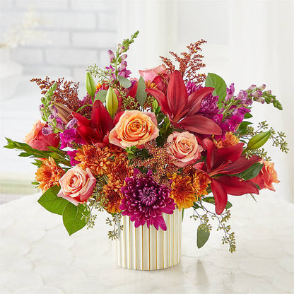 Burgundy Landscape Bouquet –  Portage Florals, Portage PA