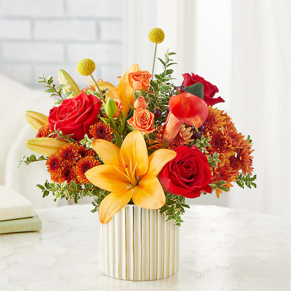 Scarlet Skies Bouquet –  Portage Florals, Portage PA