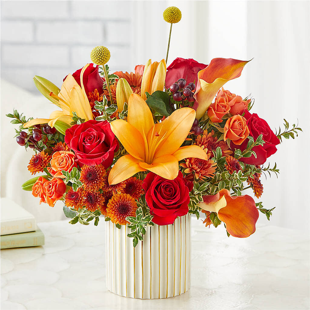 Scarlet Skies Bouquet –  Portage Florals, Portage PA