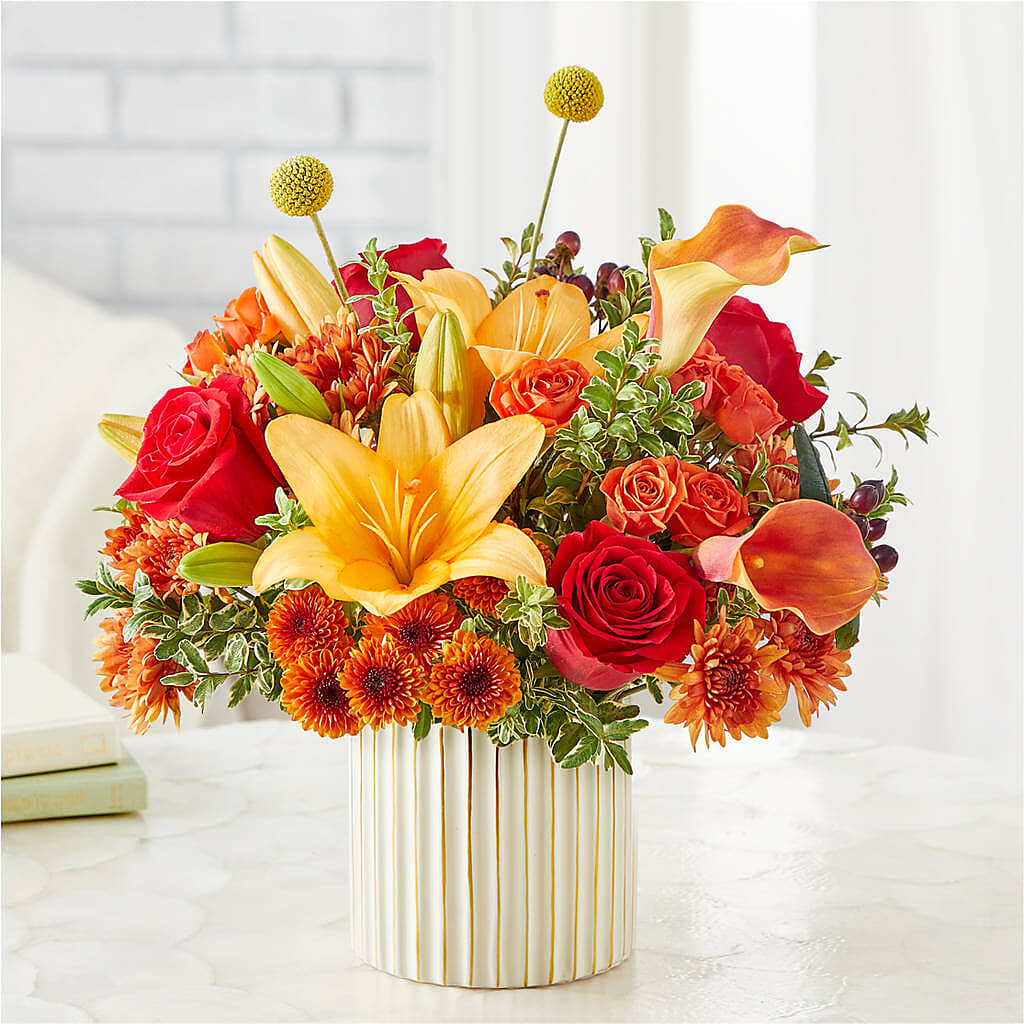 Scarlet Skies Bouquet –  Portage Florals, Portage PA