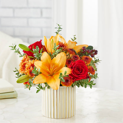 Scarlet Skies Bouquet –  Portage Florals, Portage PA