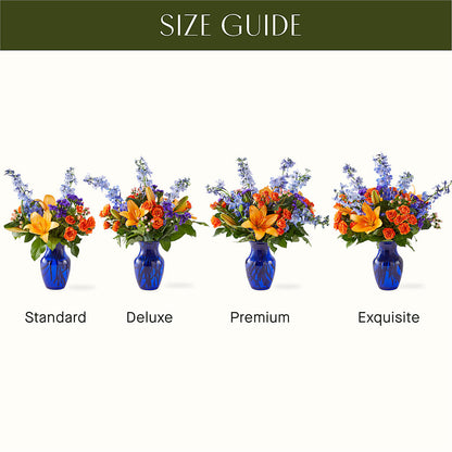 Radiant Citrus Bouquet –  Portage Florals, Portage PA