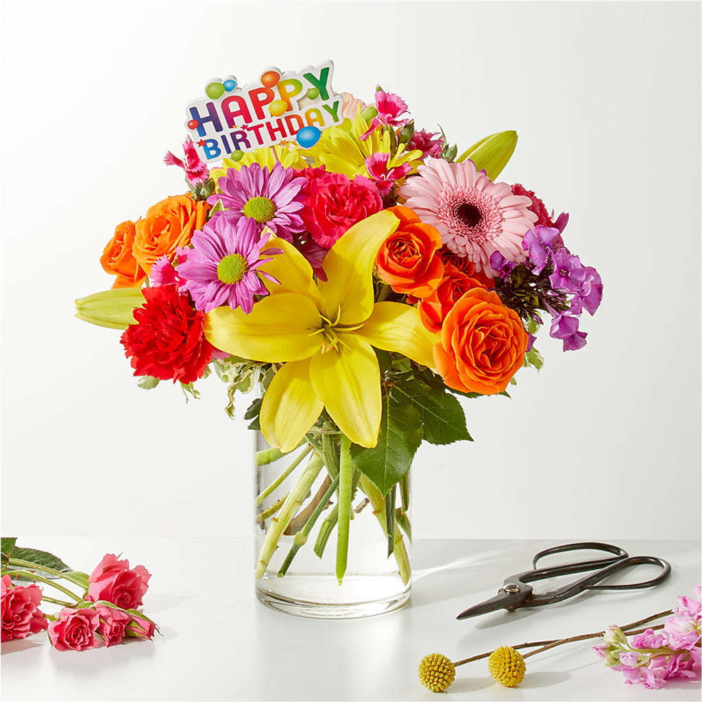 Cue the Confetti - A Florist Original –  Portage Florals, Portage PA