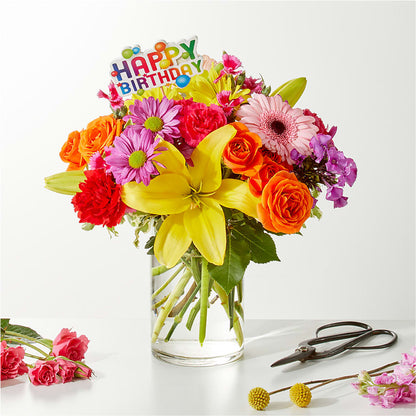 Cue the Confetti - A Florist Original –  Portage Florals, Portage PA