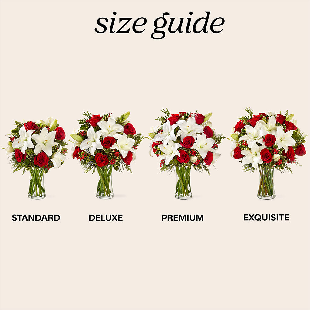 Sparkling Snowflakes Bouquet –  Portage Florals, Portage PA