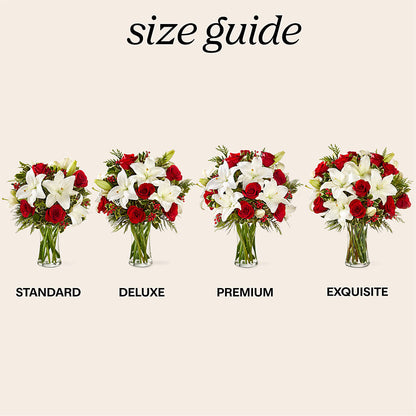 Sparkling Snowflakes Bouquet –  Portage Florals, Portage PA
