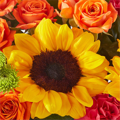 Sun-drenched Blooms Box Bouquet –  Portage Florals, Portage PA