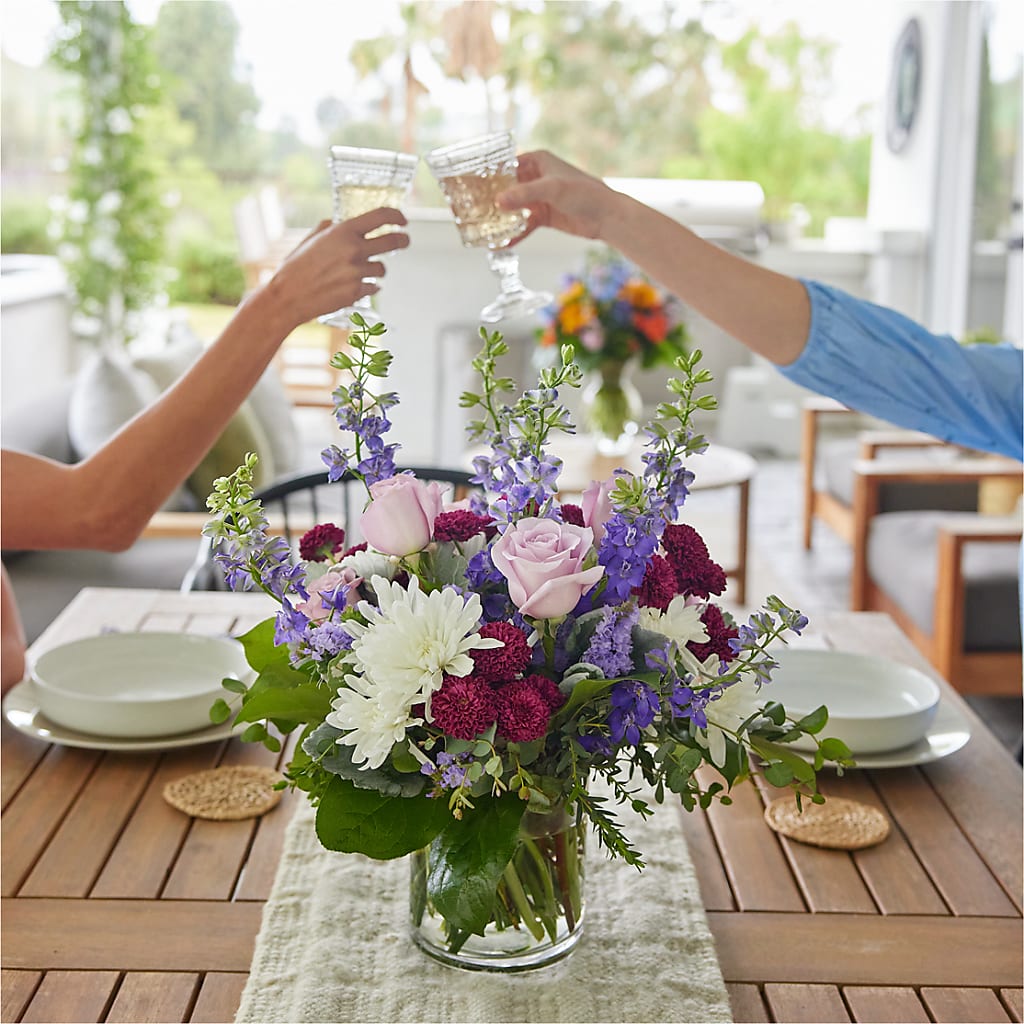 Violet Frost Bouquet –  Portage Florals, Portage PA
