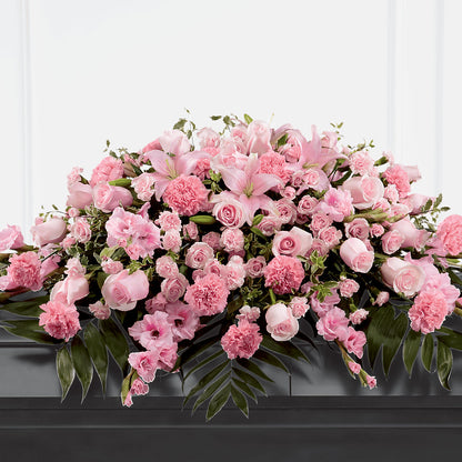 Garden of Comfort Casket Spray (Standard) –  Portage Florals, Portage PA