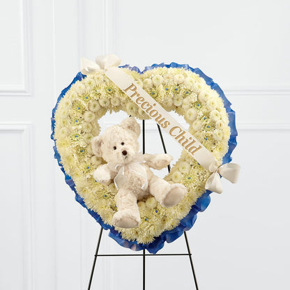 Precious Child Standing Heart –  Portage Florals, Portage PA