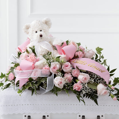Touch of Sympathy Casket Spray –  Portage Florals, Portage PA