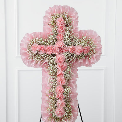 Angel's Cross Easel –  Portage Florals, Portage PA