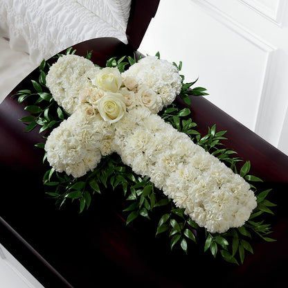 Peaceful Memories Casket Spray (Standard) –  Portage Florals, Portage PA