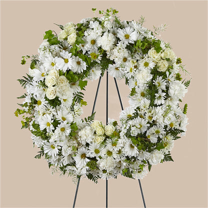 Faithful Wishes Wreath –  Portage Florals, Portage PA