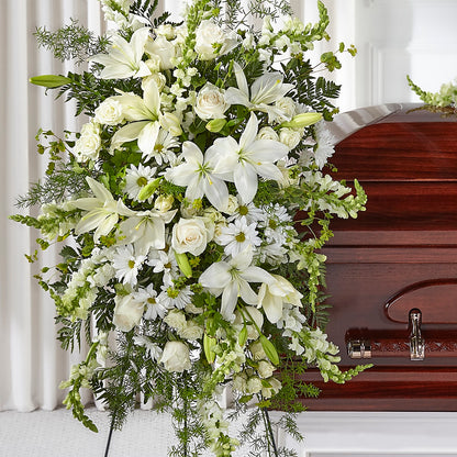 Loving Thoughts Standing Spray –  Portage Florals, Portage PA