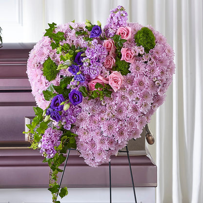 Treasured Love Standing Heart –  Portage Florals, Portage PA