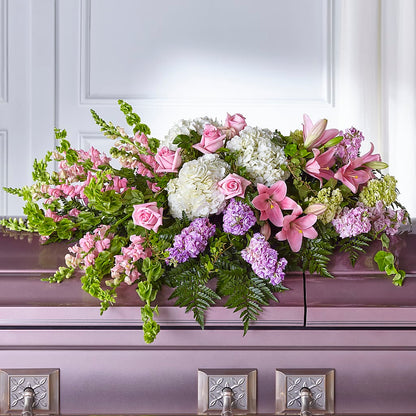 Life's Gratitude Casket Spray –  Portage Florals, Portage PA