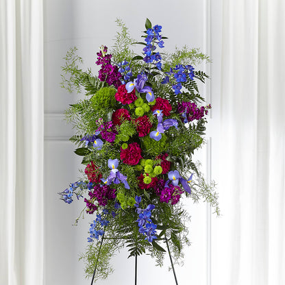 Heavenly Skies Standing Spray –  Portage Florals, Portage PA
