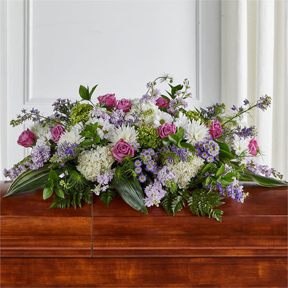 Meadows of Serenity Casket Spray –  Portage Florals, Portage PA