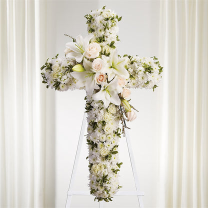Spiritual Guidance Standing Spray –  Portage Florals, Portage PA