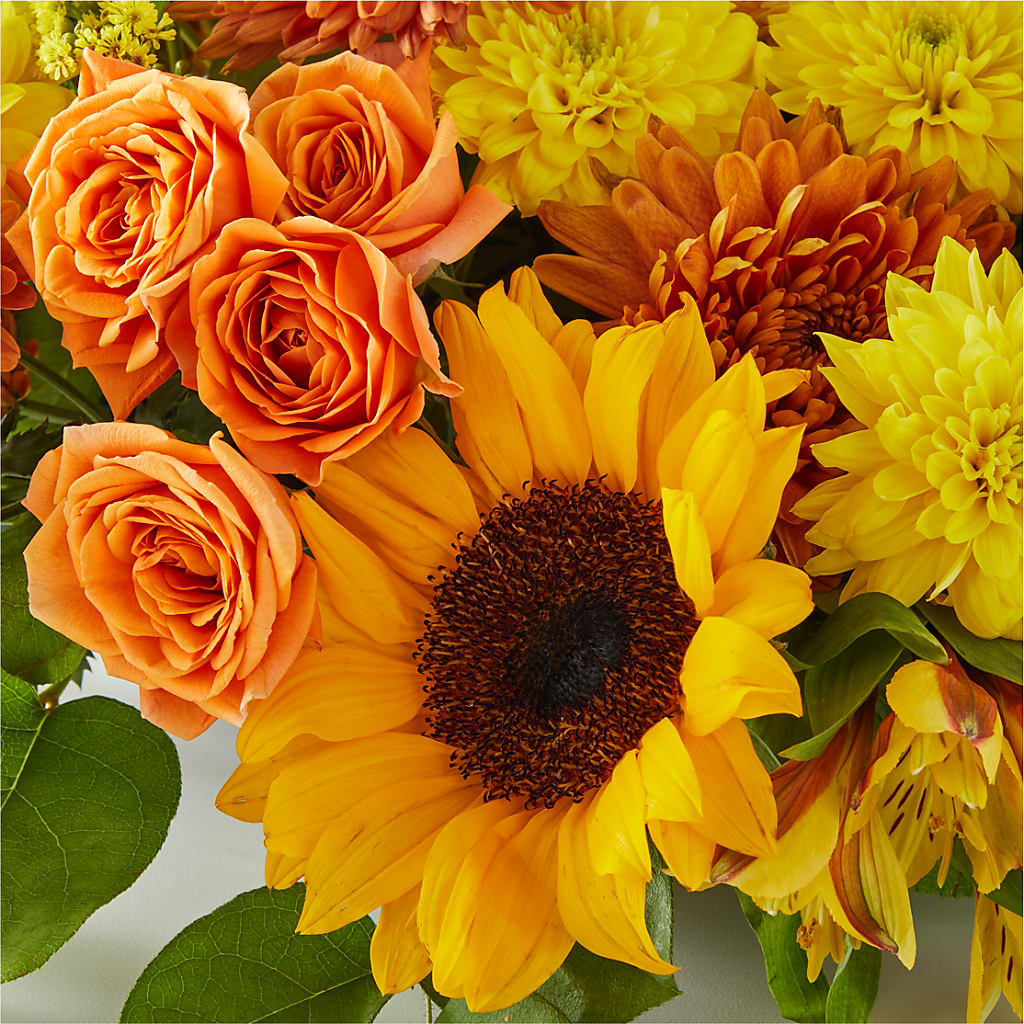Autumn Harmony Centerpiece –  Portage Florals, Portage PA