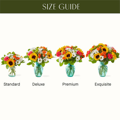 Sun-drenched Blooms Bouquet –  Portage Florals, Portage PA