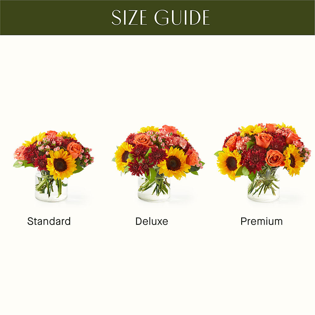 September Sunset Bouquet –  Portage Florals, Portage PA