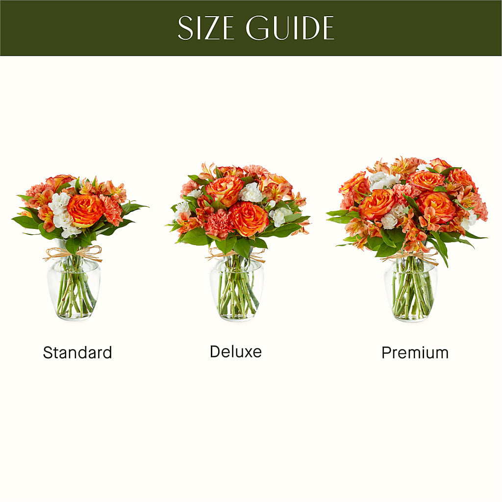 Apricot Glow Bouquet –  Portage Florals, Portage PA