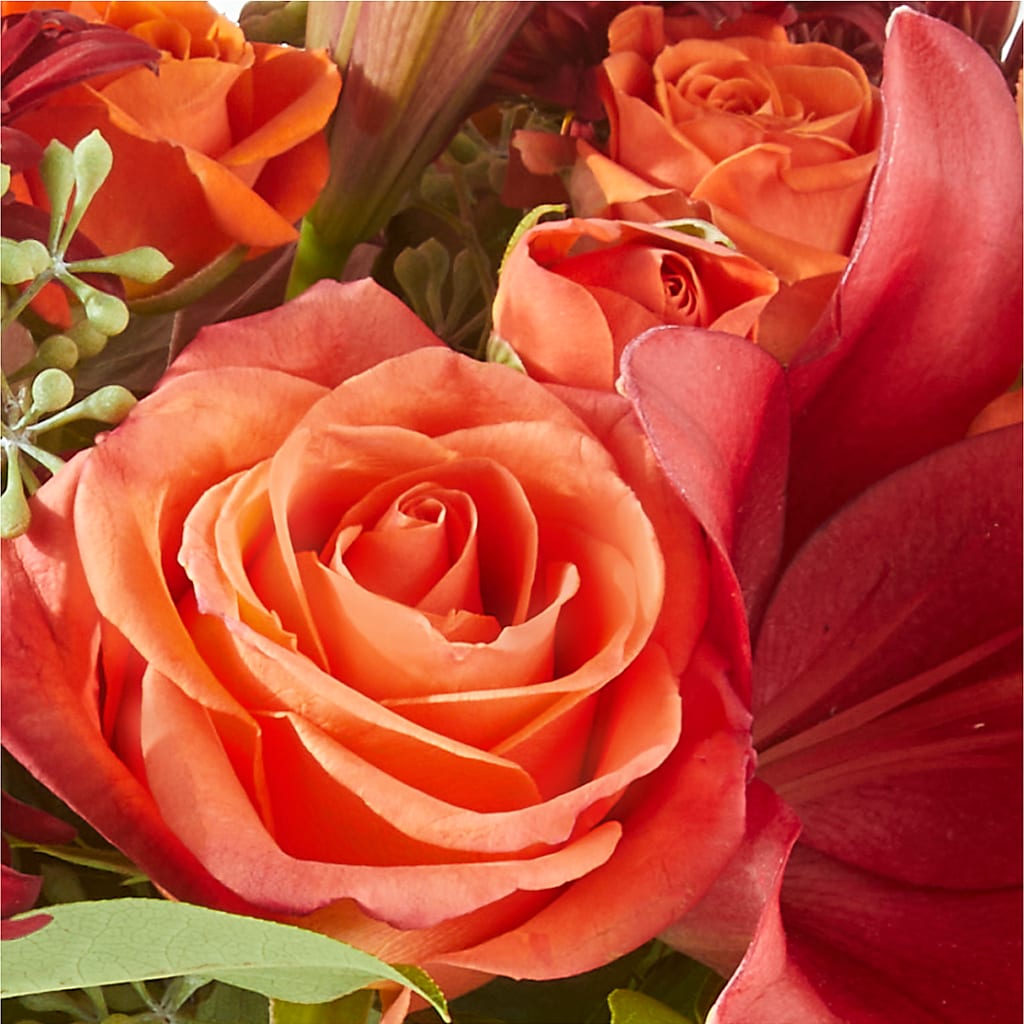 Crimson Leaves Bouquet –  Portage Florals, Portage PA