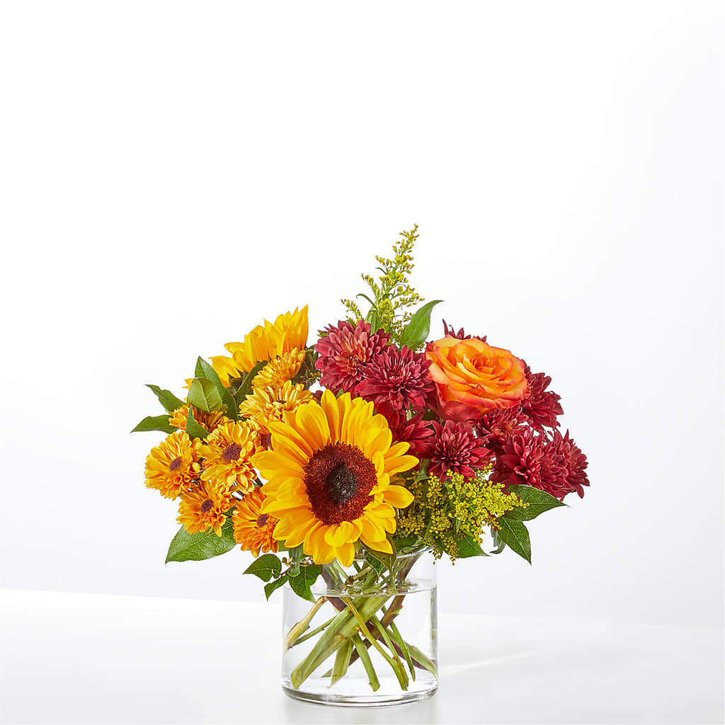 Flannel Scarf Bouquet –  Portage Florals, Portage PA