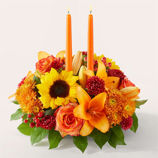 Grateful Centerpiece –  Portage Florals, Portage PA