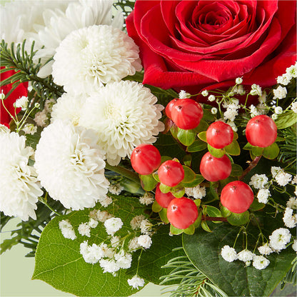 Chance of Flurries Bouquet –  Portage Florals, Portage PA