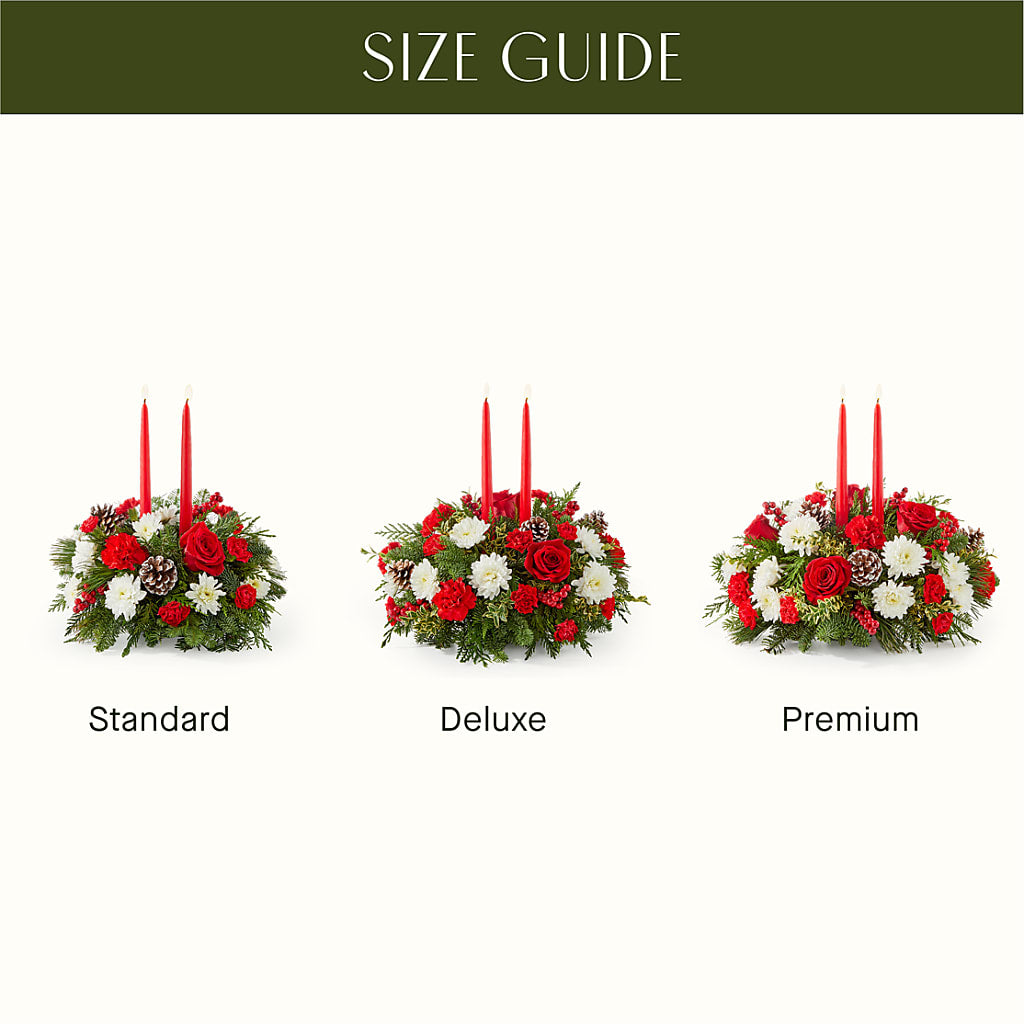 Holiday Soiree Centerpiece –  Portage Florals, Portage PA