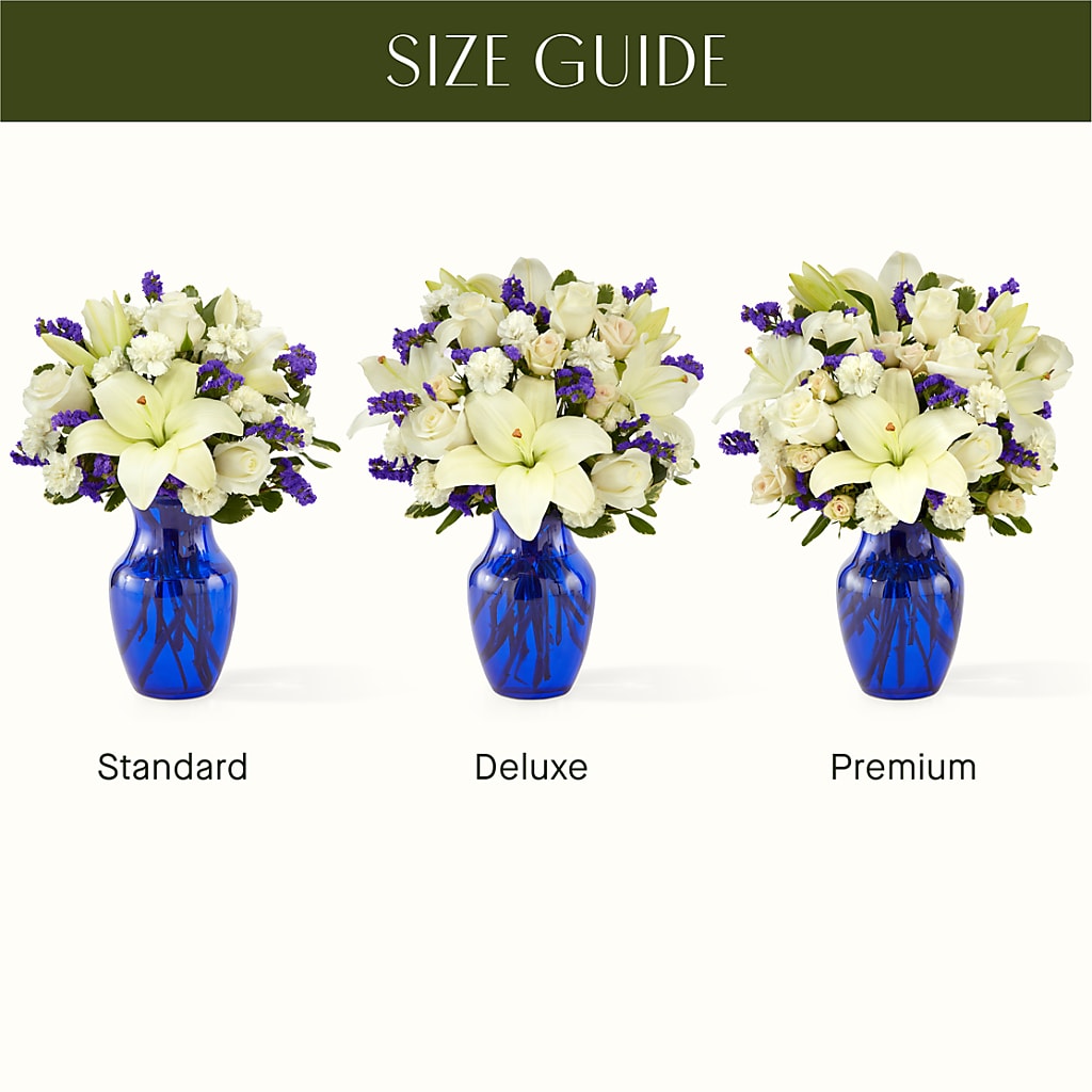 Sapphire Rush Bouquet –  Portage Florals, Portage PA