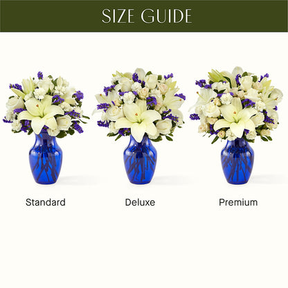 Sapphire Rush Bouquet –  Portage Florals, Portage PA