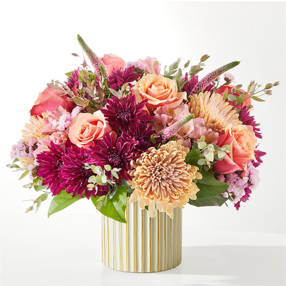 Berry Cobbler Bouquet with Ivory Vase –  Portage Florals, Portage PA
