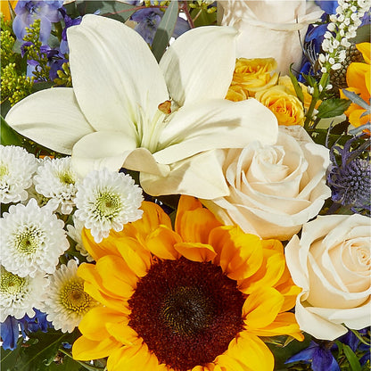Wonderfully Sunny Bouquet –  Portage Florals, Portage PA