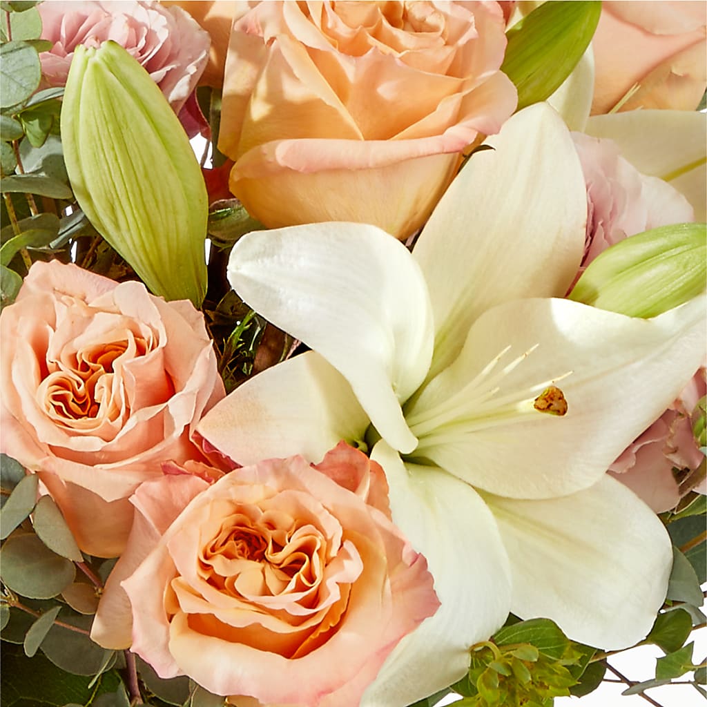 Grapefruit Splash Bouquet –  Portage Florals, Portage PA