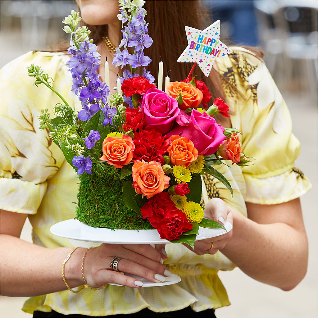 Best Year Yet Floral Cake –  Portage Florals, Portage PA