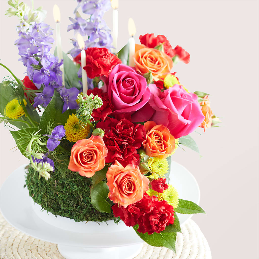 Best Year Yet Floral Cake –  Portage Florals, Portage PA
