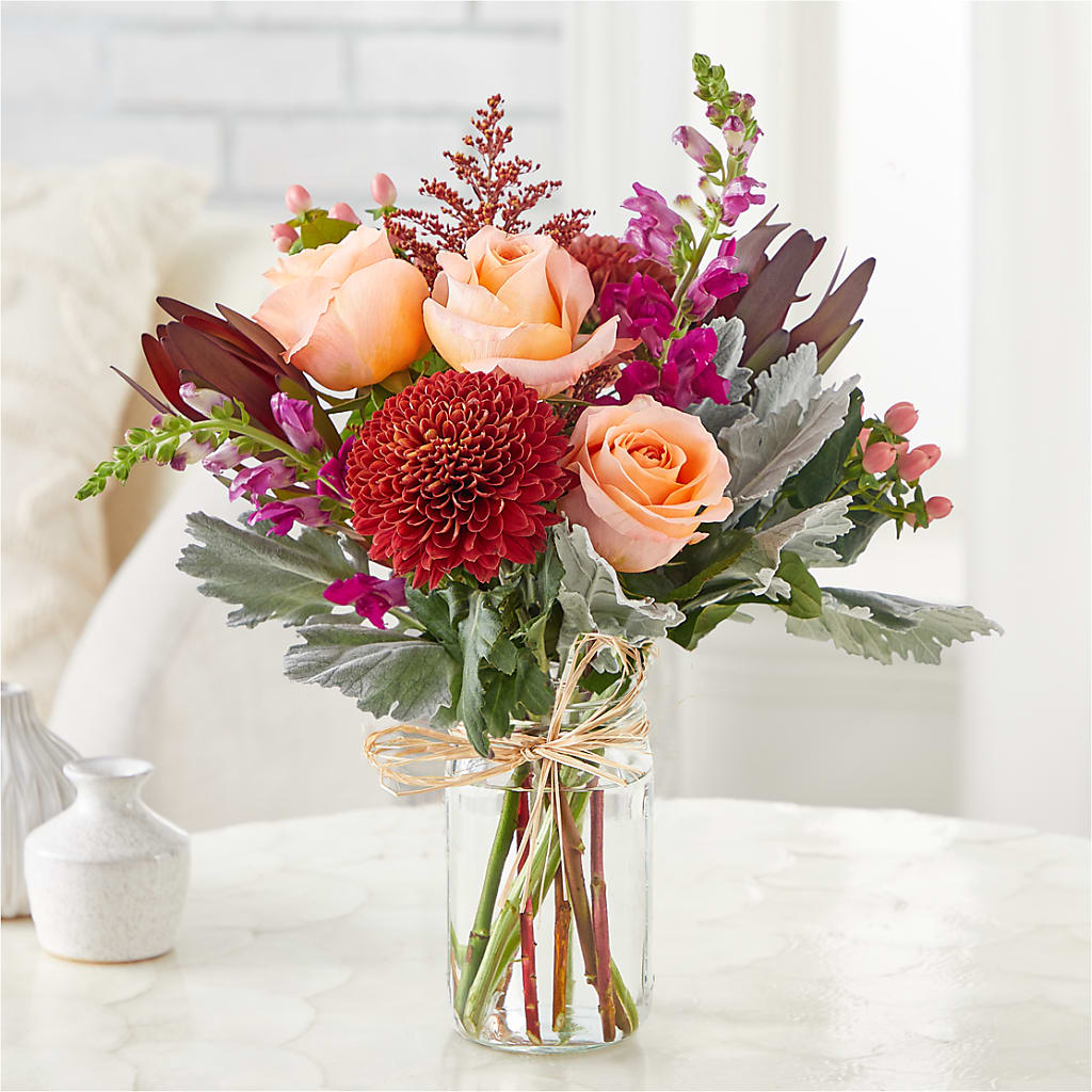 Moody Hues Bouquet –  Portage Florals, Portage PA