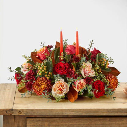 Gather Near Centerpiece –  Portage Florals, Portage PA
