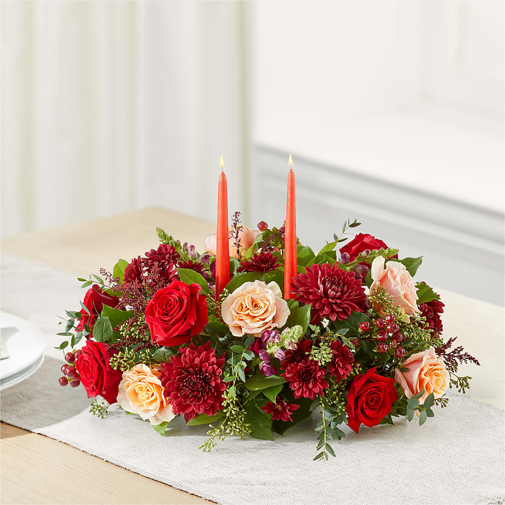 Most Thankful Centerpiece –  Portage Florals, Portage PA